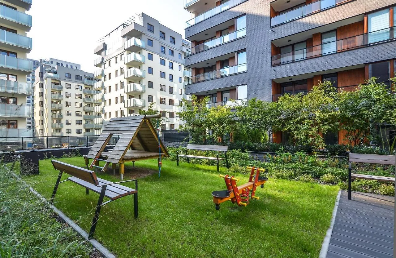 Апартаменты Apartamenty Warszawskie Delux Siedmiogrodzka Варшава Польша